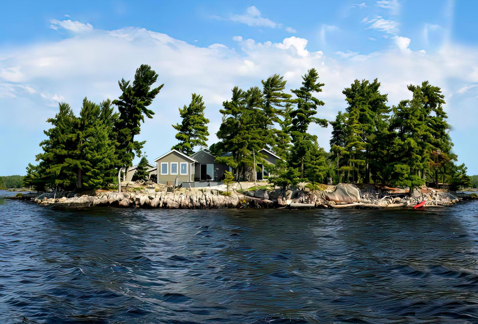 Rainy Lake Island image